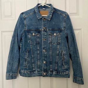 Lightly distressed Jean Jacket - &Denim - US wm 10